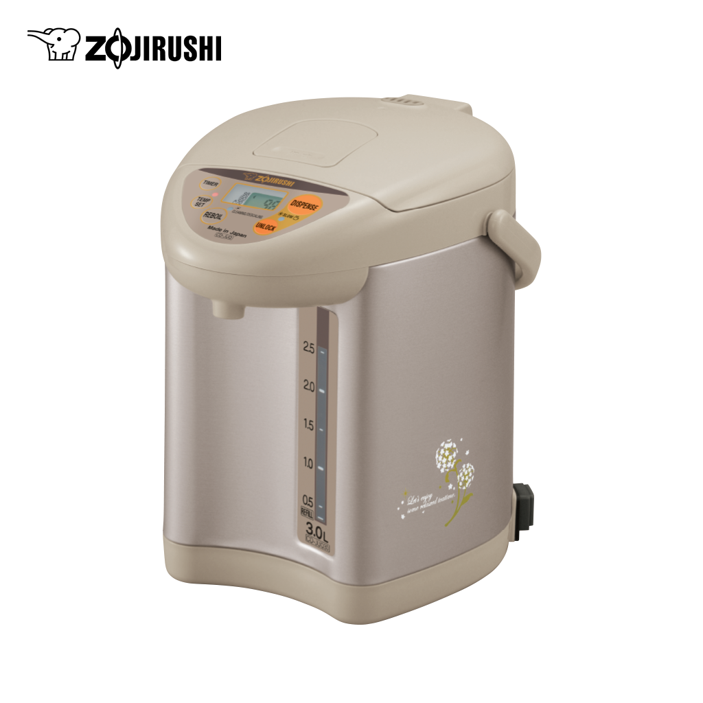 Phích đun nước Zojirushi CD-JUQ30-CT - 3.0L - Màu Champagne 1 Phích đun nước Zojirushi CD-JUQ30-CT - 3.0L - Màu Champagne