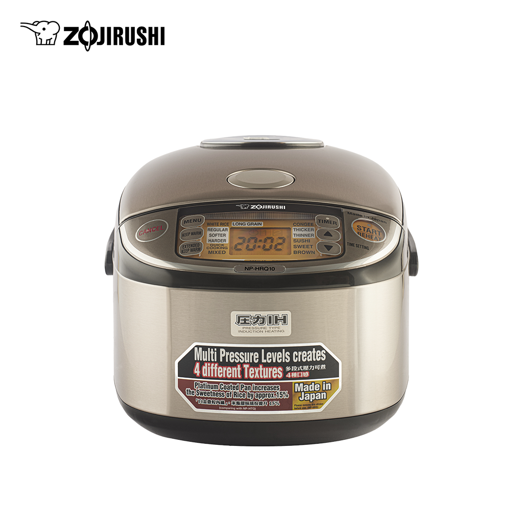 Nồi cơm áp suất điện tử cao tần Zojirushi NP-HRQ10-XT - 1.0L 2 Nồi cơm áp suất điện tử cao tần Zojirushi NP-HRQ10-XT - 1.0L - Ảnh 2