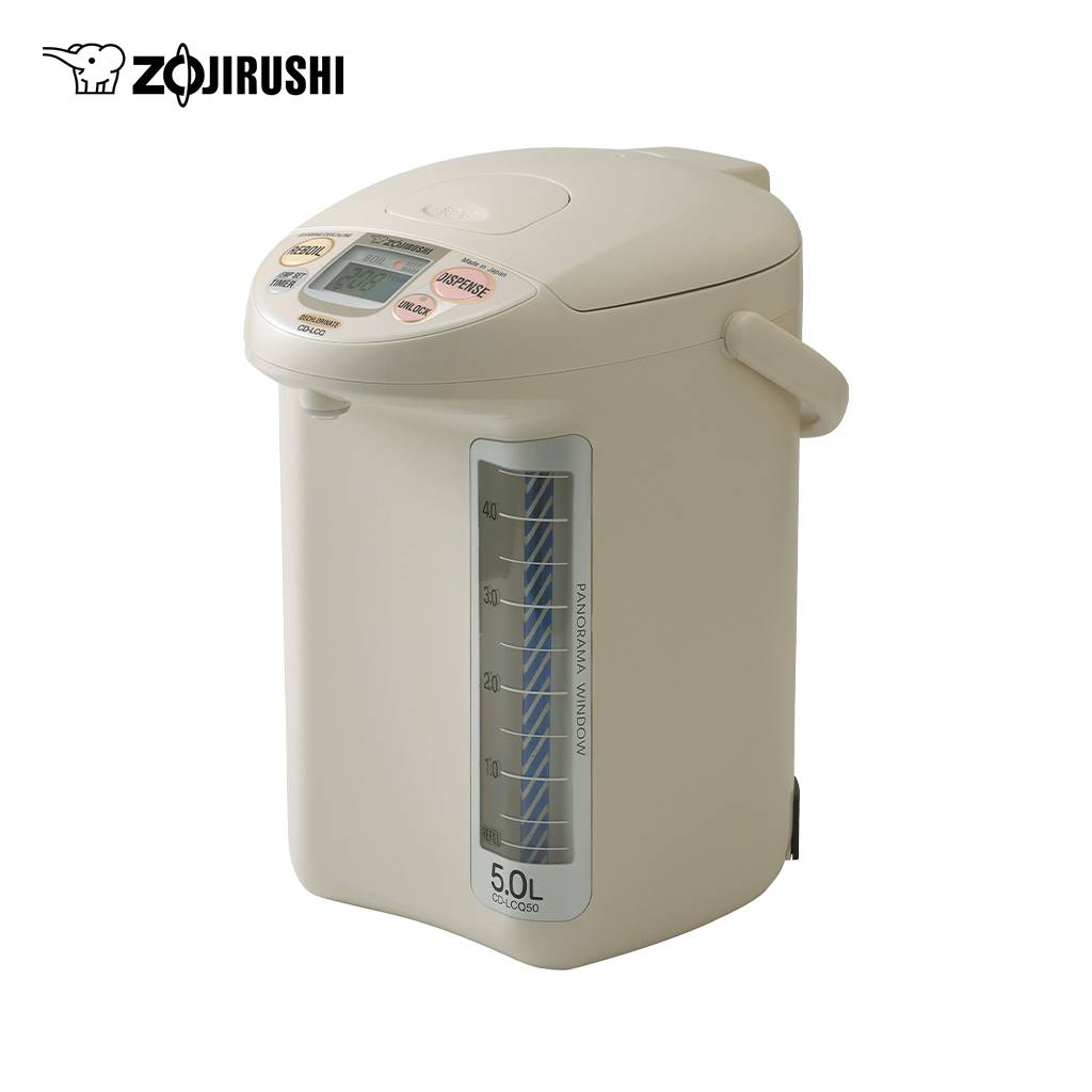 Thành phần và cấu tạo của phích đun nước Zojirushi CD-LCQ50-TK - 5.0L - Màu Herb CaCao