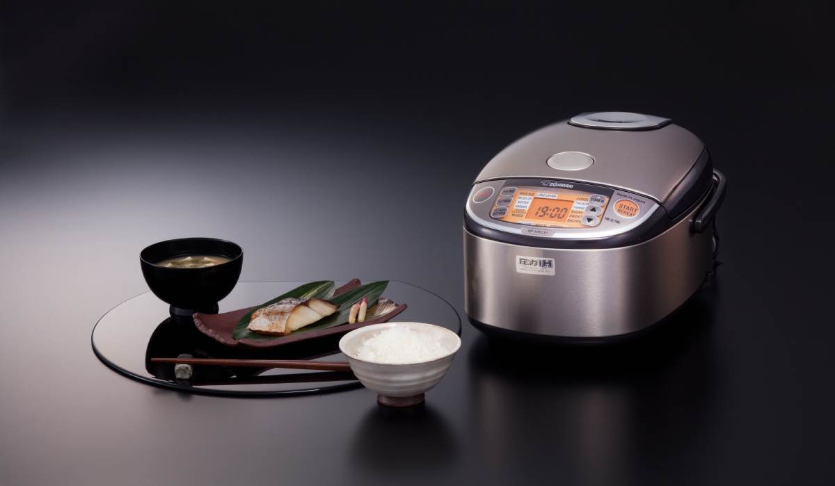 Nồi cơm áp suất điện tử cao tần Zojirushi NP-HRQ10-XT - 1.0L 7 hệ thống áp suất cảm ứng nhiệt trên NP-HRQ10-XT