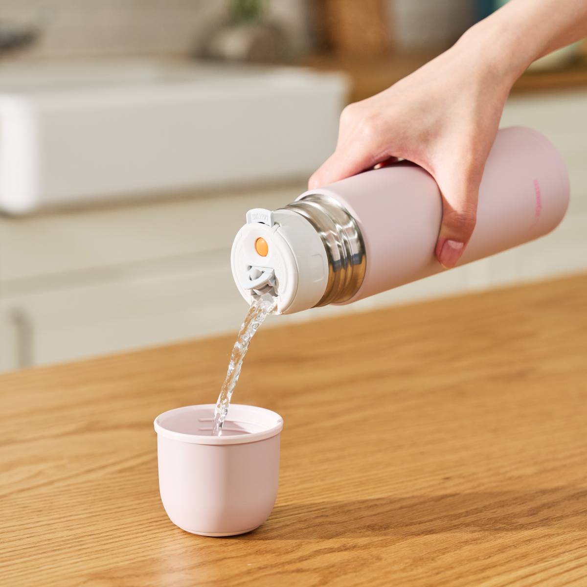 Bình giữ nhiệt hiệu Zojirushi SV-GR50E-PA - 0.5L - Màu Hồng 8 Giữ lạnh 8°C trong 6 giờ