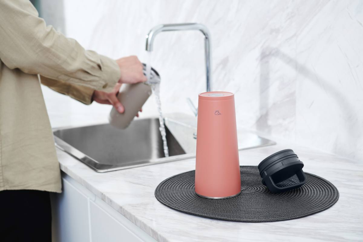 Cốc giữ nhiệt Zojirushi SX-LA72H-DM - 0.72L - Màu Cam Đất 7 Thân bình bằng thép không gỉ