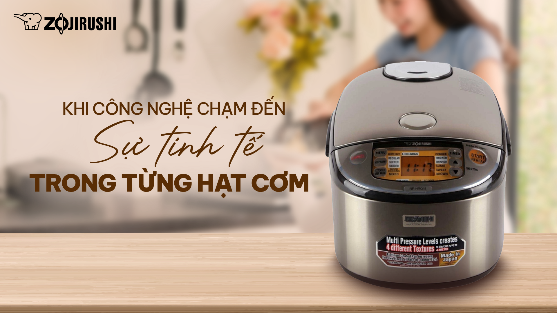 NỒI CƠM ZOJIRUSHI – KHI CÔNG NGHỆ CHẠM ĐẾN SỰ TINH TẾ TRONG TỪNG HẠT CƠM 1 01