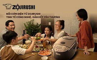 NỒI CƠM ĐIỆN TỬ ZOJIRUSHI DÀNH CHO GIA ĐÌNH HIỆN ĐẠI: CÔNG NGHỆ TINH TẾ, GIỮ TRỌN VỊ CƠM VÀ SỰ GẮN KẾT