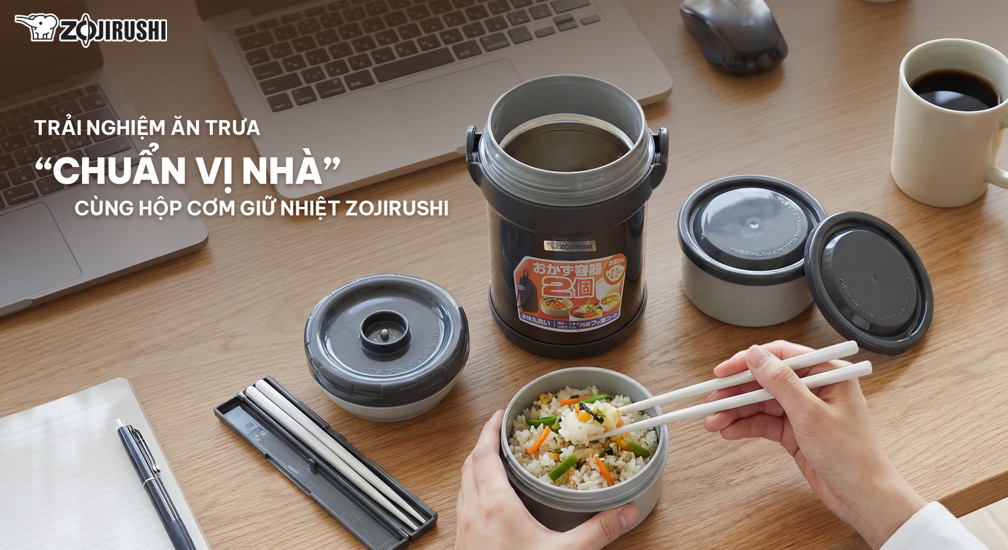 HỘP CƠM GIỮ NHIỆT SL-JAF14 – BIỂU TƯỢNG CỦA LỐI SỐNG CÁ NHÂN HÓA & BỀN VỮNG 2 2 1