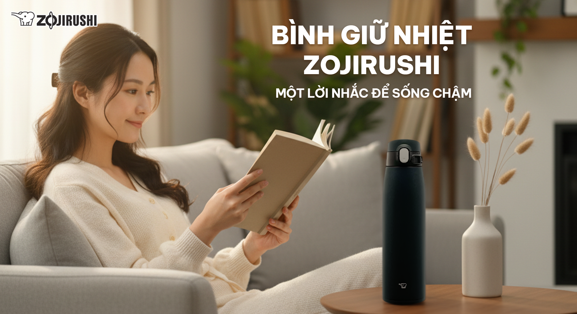 BỀN BỈ, TINH GỌN – BÌNH GIỮ NHIỆT ZOJIRUSHI CHO NGƯỜI THEO ĐUỔI PHONG CÁCH SỐNG NHẬT BẢN 3 3 6