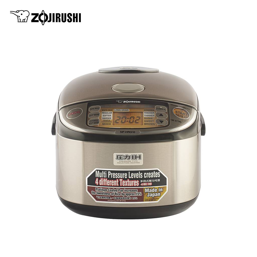Nồi cơm áp suất điện tử cao tần Zojirushi NP-HRQ10-XT - 1.0L