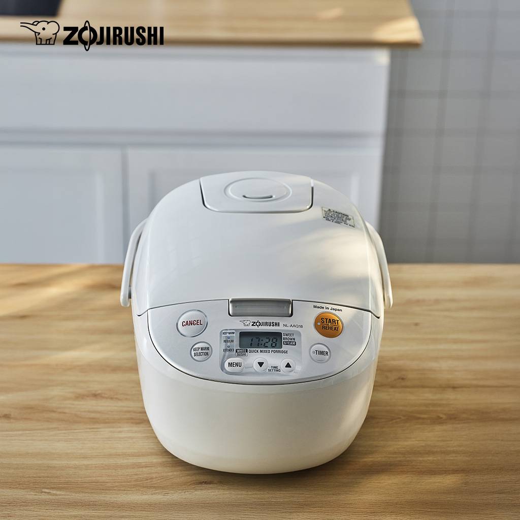 Nồi cơm điện tử Zojirushi NL-AAQ18-CA - 1.8L - Màu Be