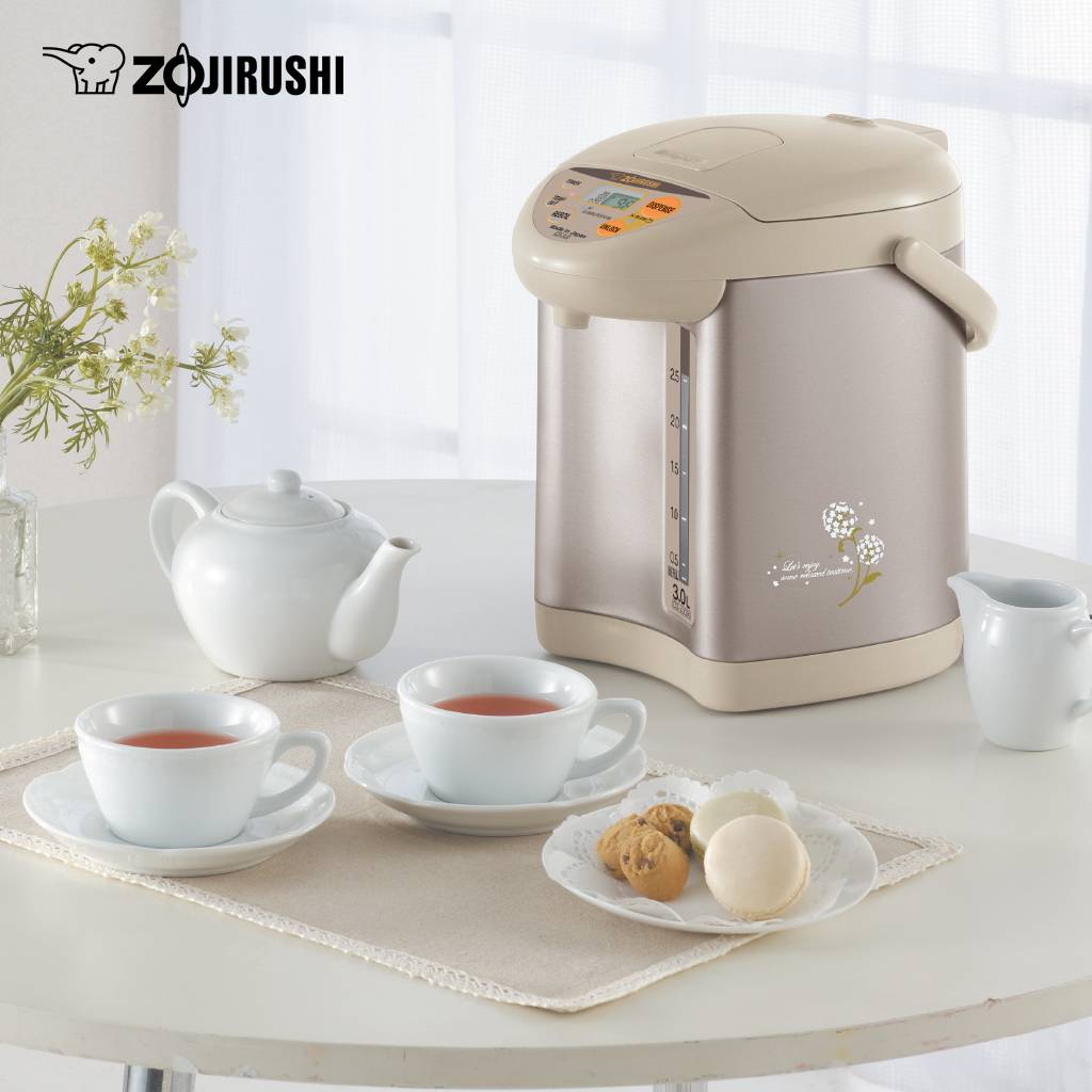 Phích đun nước Zojirushi CD-JUQ30-CT - 3.0L - Màu Champagne