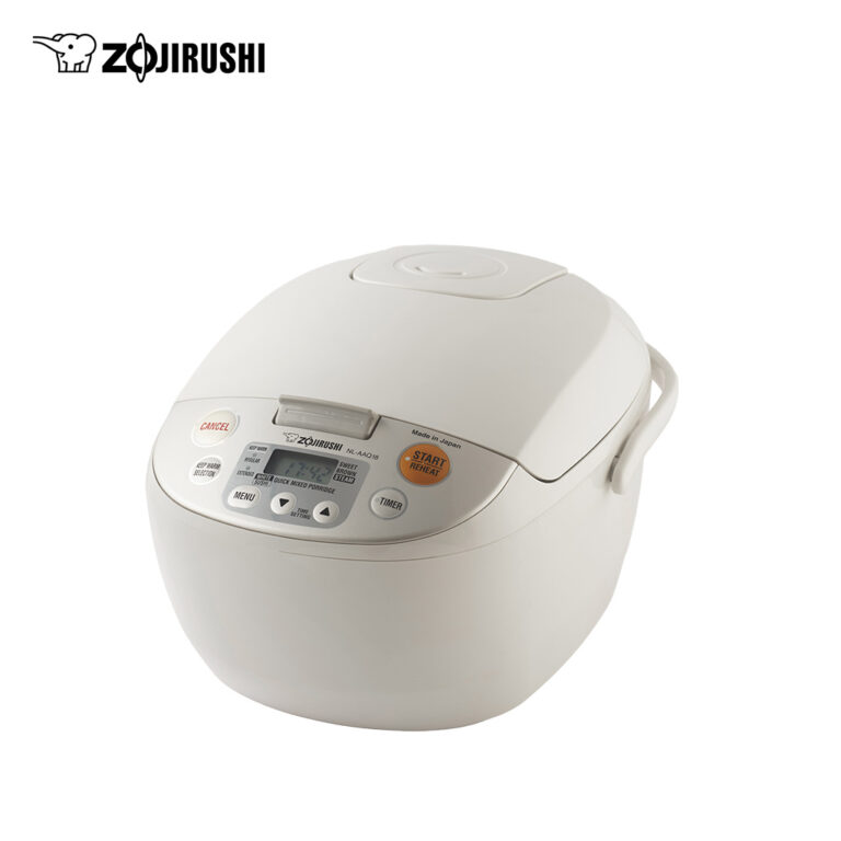 Cách nấu xôi bắp bằng nồi cơm điện thơm ngon tại nhà 9 Nồi cơm điện tử Zojirushi NL-AAQ18-CA 1.8L - Màu Be