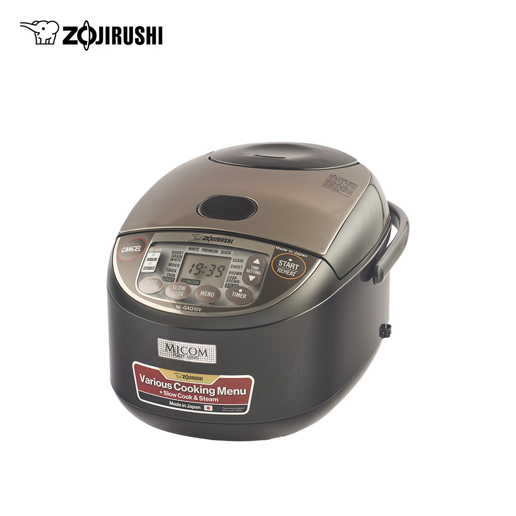 Cách làm bánh chuối nướng bằng nồi cơm điện mềm thơm 11 Nồi cơm điện tử Zojirushi NL-GAQ10V-BM – 1.0L