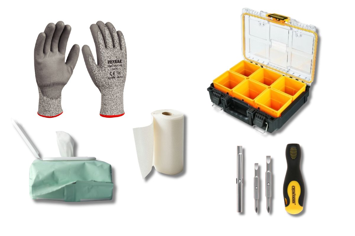 Cách tháo lắp nồi cơm điện an toàn, đúng kỹ thuật 2 Dụng cụ cần chuẩn bị trước khi tháo lắp nồi cơm điện (Nguồn: Internet)