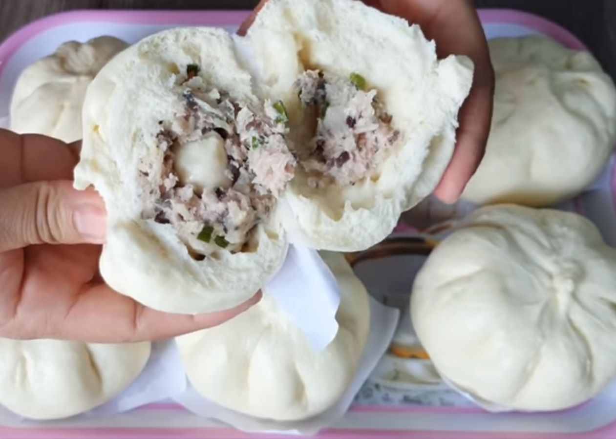 2 cách hấp bánh bao bằng nồi cơm điện chín đều, không bị dính 4 Hấp bánh bao trong nồi cơm điện đến khi chín đều (Nguồn: Internet)