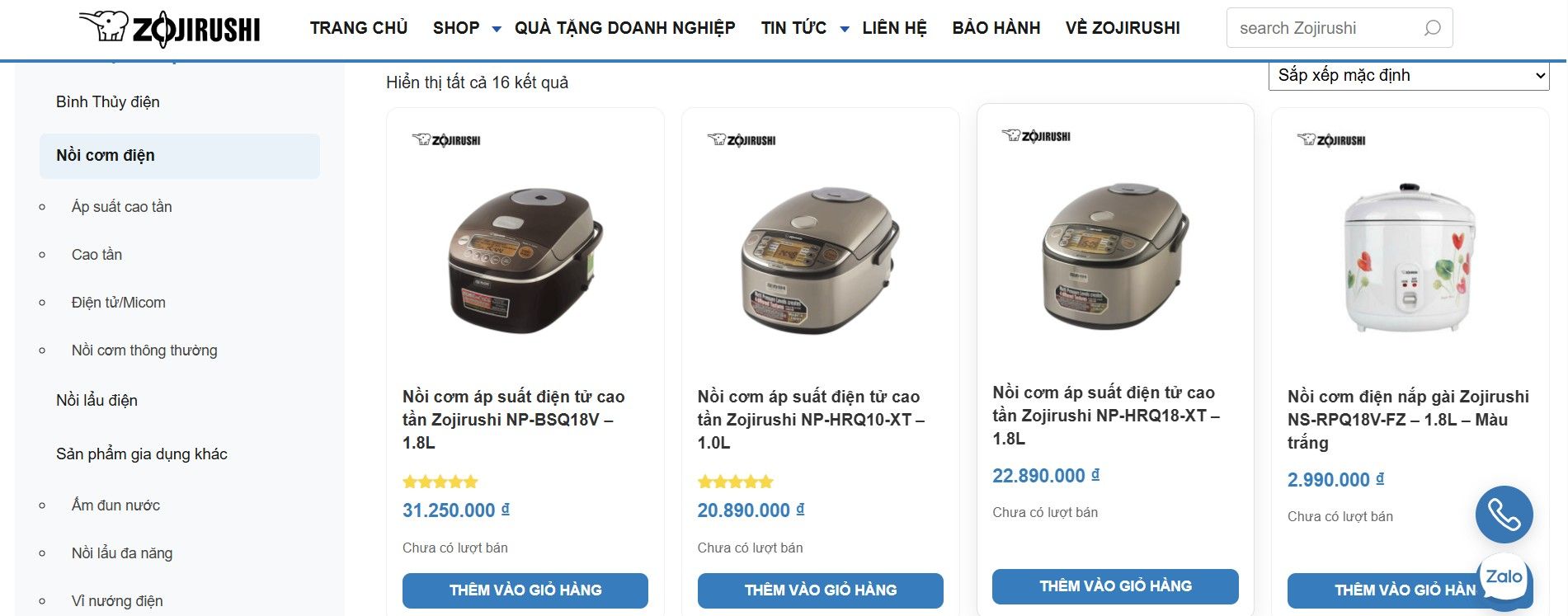 Các dòng nồi cơm điện có chế độ giữ ấm và tiết kiệm điện của Zojirushi