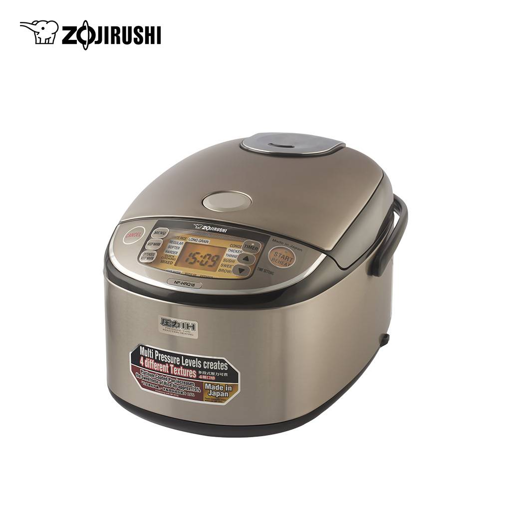 Nồi cơm áp suất điện tử cao tần Zojirushi NP-HRQ18-XT – 1.8L 